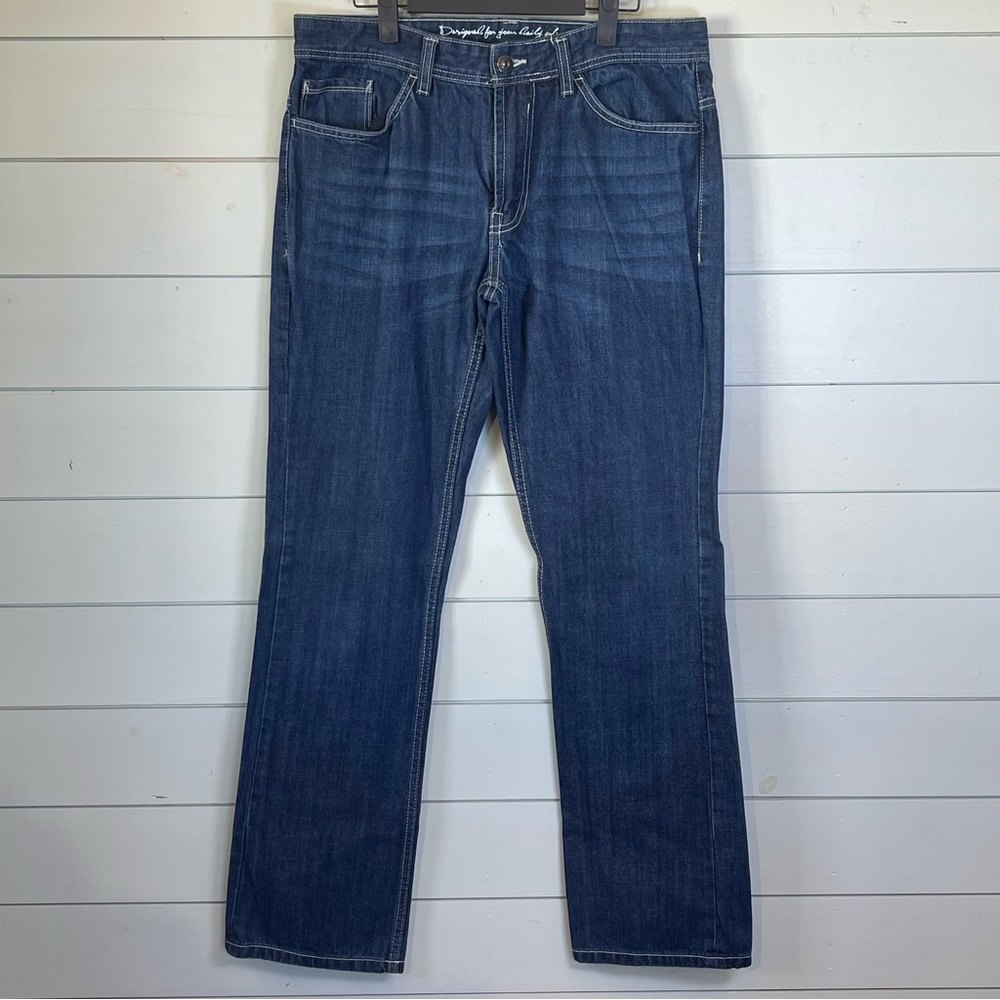 I Jeans by Buffalo Spencer‎ slim dark blue wash men's size 33 X 32